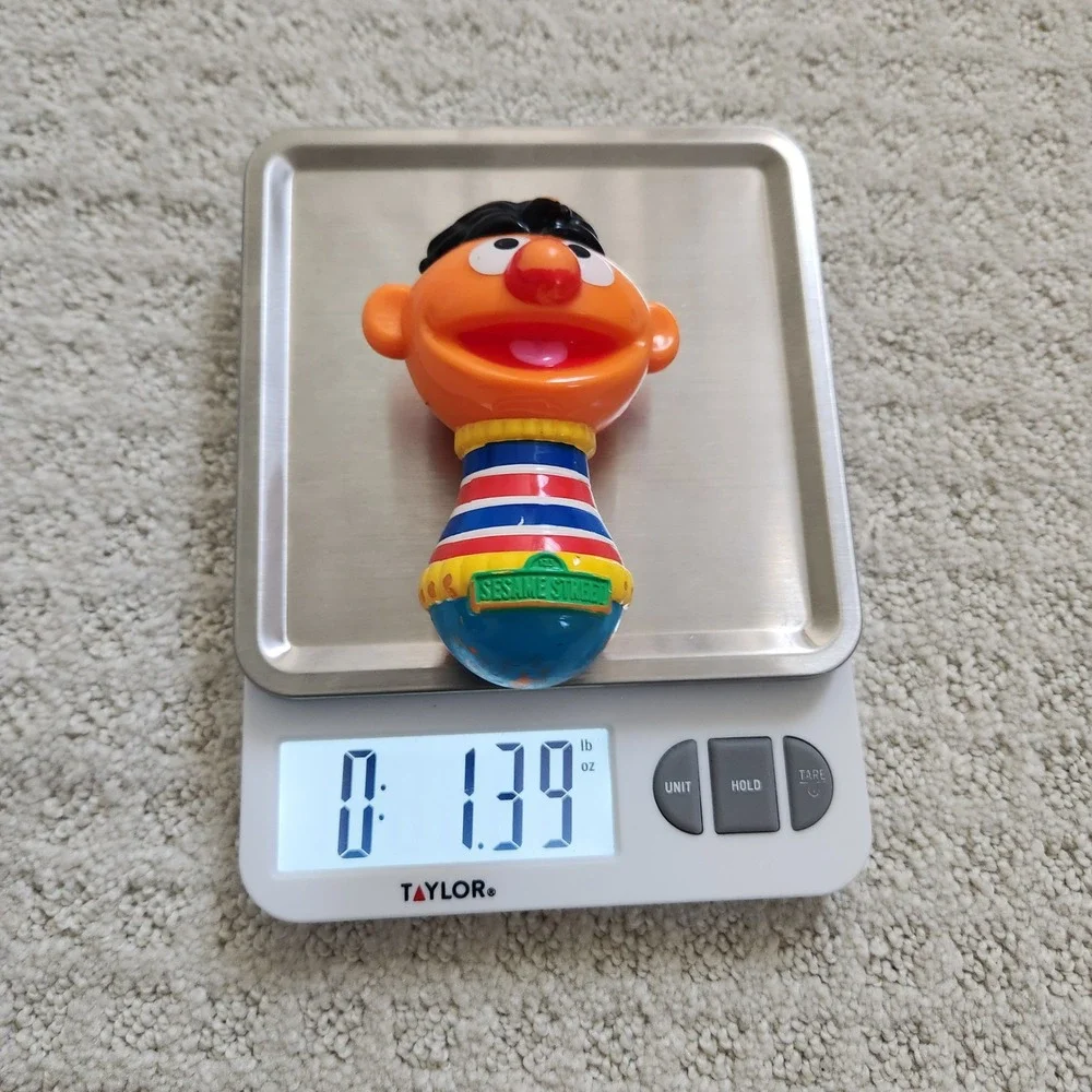 Sesame Street Ernie Wobble Toy Roly Poly‎ Figure 2013